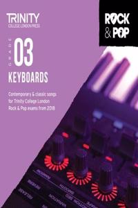 Trinity College London Rock & Pop 2018 Keyboards Grade 3 CD Only (Trinity Rock & Pop)