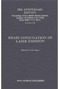 Phase Conjugation of Laser Emission