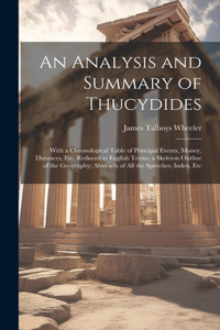 Analysis and Summary of Thucydides