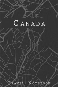 Canada Travel Notebook