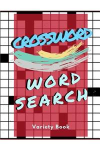 Crossword Word Search Variety Book
