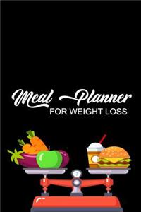 Meal planner for weight loss