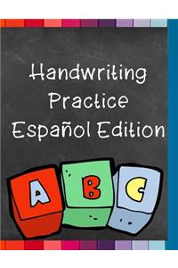 Handwriting Practice Español Edition