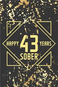 Happy 43 Years Sober
