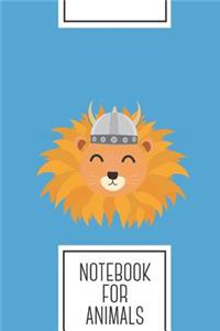 Notebook for Animals