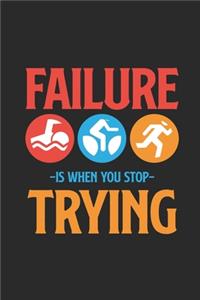 Failure Is When You Stop Trying