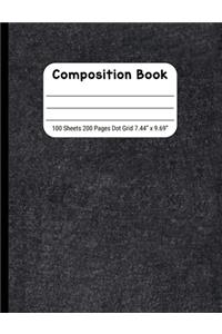 Composition Book Dot Grid