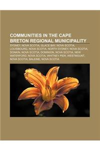Communities in the Cape Breton Regional Municipality