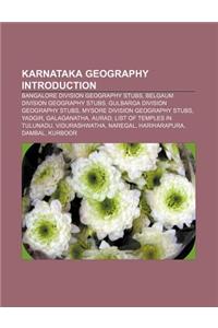 Karnataka Geography Introduction