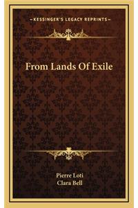 From Lands of Exile