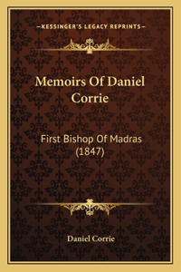 Memoirs Of Daniel Corrie