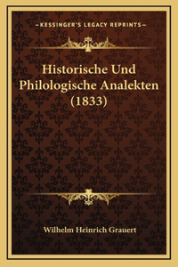 Historische Und Philologische Analekten (1833)