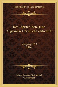 Christen-Bote, Eine Allgemeine Christliche Zeitschrift