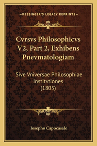 Cvrsvs Philosophicvs V2, Part 2, Exhibens Pnevmatologiam