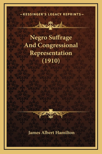 Negro Suffrage And Congressional Representation (1910)