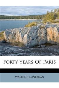 Forty Years of Paris