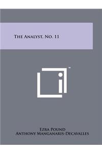 Analyst, No. 11