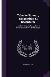 Tabulae Sinuum, Tangentium Et Secantium
