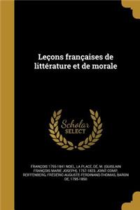Leçons françaises de littérature et de morale