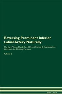 Reversing Prominent Inferior Labial Artery Naturally the Raw Vegan Plant-Based Detoxification & Regeneration Workbook for Healing Patients. Volume 2