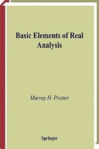 BASIC ELEMENTS OF REAL ANALYSIS (SAE) (PB 2019)