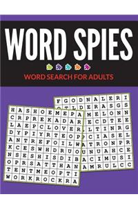 Word Spies - Word Search For Adults