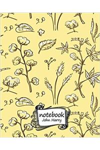 Flower Pattern Journal