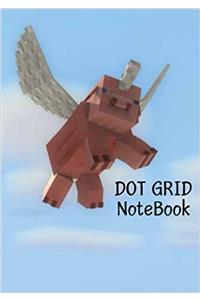 Dot Grid Notebook: Minecraft