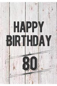 Happy Birthday 80