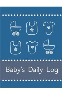 Baby's Daily Log Notebook Tracker for Newborn and Toddler