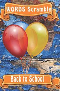 word scramble Back to School