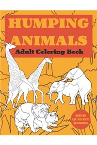 Humping Animal Adult Coloring Book
