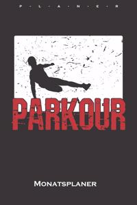 Parkour Jump Monatsplaner