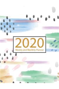 2020 Planner Weekly and Monthly