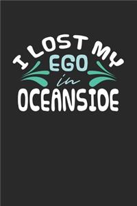 I lost my ego in Oceanside: 6x9 - notebook - dot grid - city of birth