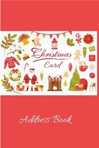 Christmas Card Address Book