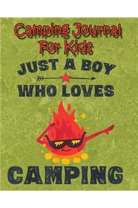 Camping Journal for kids