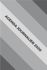 agenda journalier 2020