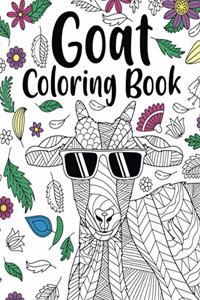 Goat Coloring Book