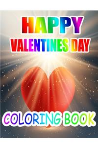 Happy Valentine Day Coloring Book