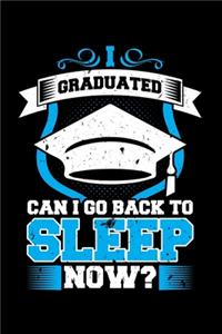 I Graduated Can I Go Back to Sleep Now?