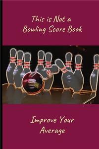 This is Not a Bowling Score Book