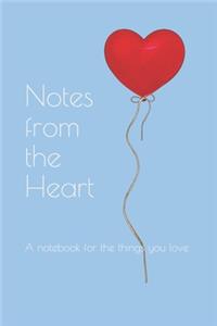 Notes from the Heart