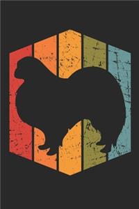 Retro Japanese Chin Notebook - Gift for Japanese Chin Lovers and Dog Owners - Vintage Japanese Chin Diary - Japanese Chin Writing Journal