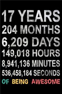 17 Years Of Being Awesome