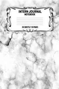 Intern Journal Notebook 55 Sheets/110 Pages