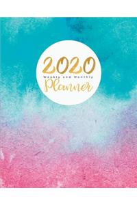 2020 Weekly and Monthly Planner