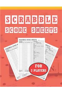 Scrabble Score Sheets