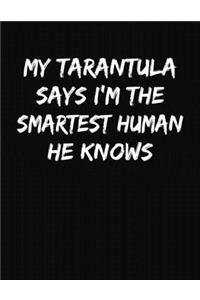 My Tarantula Says I'm The Smartest Human He Knows