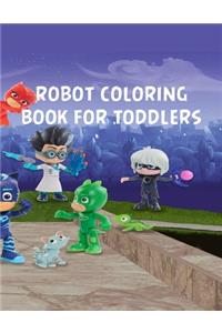 Robot Coloring Book For Toddlers